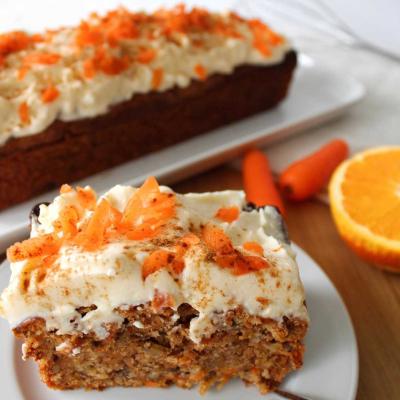 Luchtige Carrot Cake met frisse MonChou topping