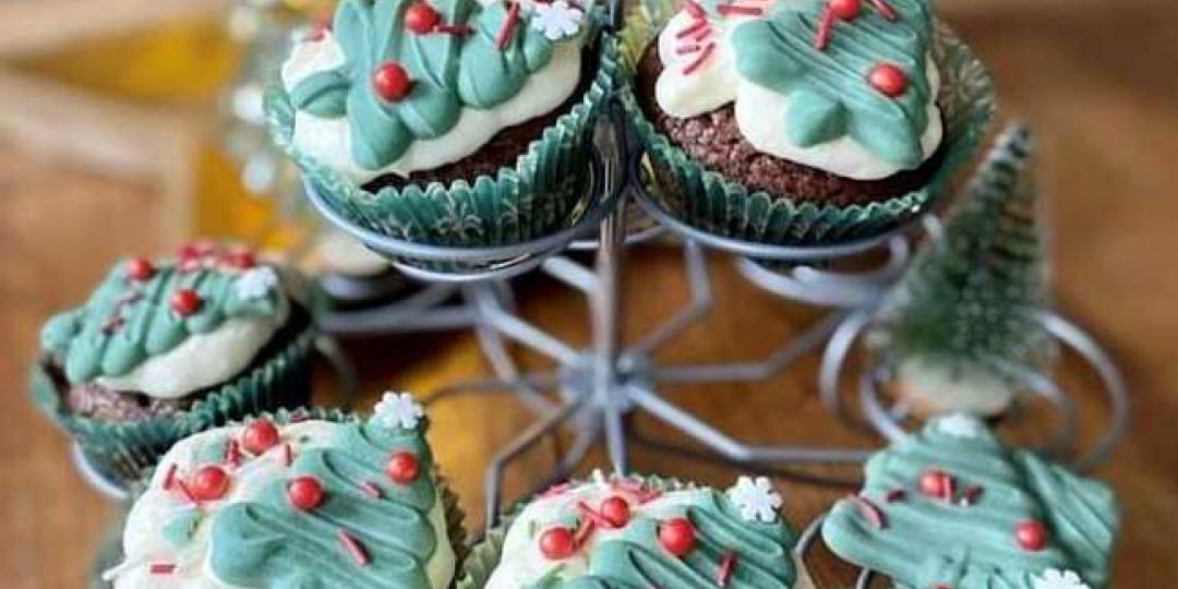 Kerst cupcakes