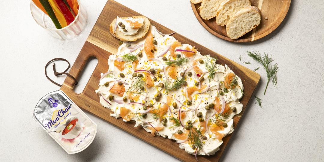 MonChou Cheeseboard met zalm