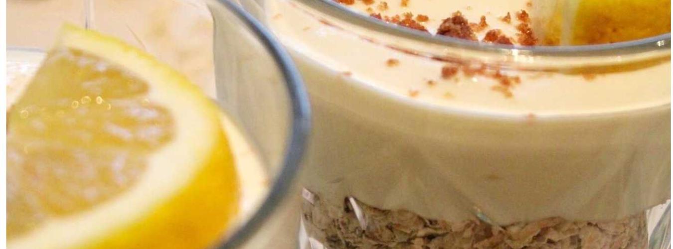 MonChou lemon cheesecake overnight oats