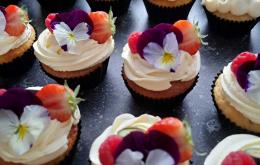 Cupcakes met MonChou en vers fruit